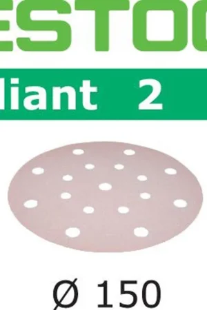 Disco abrasivo BRILLIANT 2 Ø1 50 mm P320 (48 fori)  finitura fine  1 pezzo Spedito Oggi