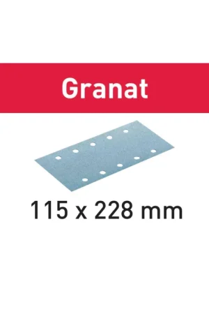 FOGLIO ABRASIVO GRANAT 115X228 P100 Prezzo Scontato