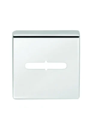 Bocchetta quadra chiave mappa 55x55 cromo satinato 563320032 Popolare