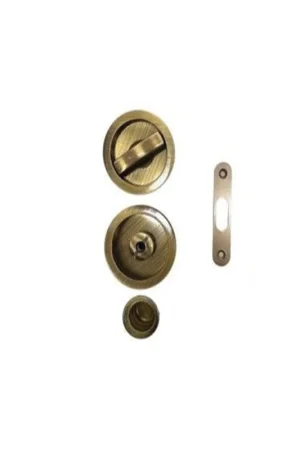 Promo Stagionale Kit scorrevole EC tondo ottone bronzato 751000008