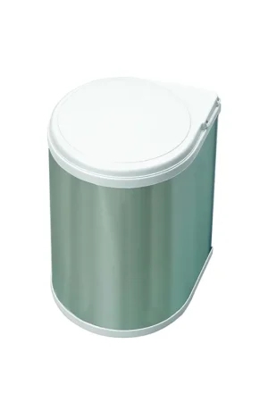 Pattumiera da Anta  13 Litri. Acciaio Inox. apertura e chiusura automatica Prezzo Conveniente
