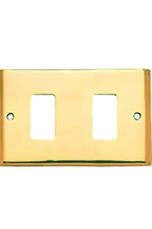 Nuova Collezione Coprinterruttore Classic 2 fori anticato a macchie 820300209BL