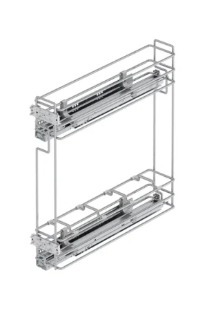 Portabottiglie SupraMax con chiusura ammortizzata per modulo da 200mm cromato lucido Più Venduto