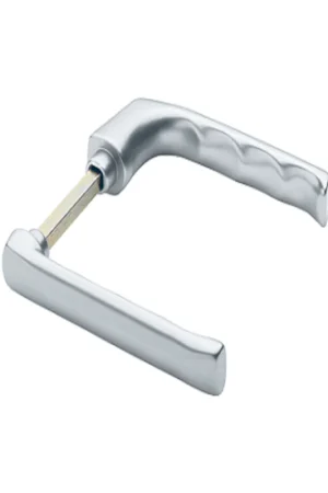 Maniglia London collo ribassato argento F1 per porte a profilo 839414 Saldi