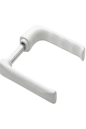 Maniglia London collo ribassato bianca F9010 per porte a profilo 839421 Quantità Limitata