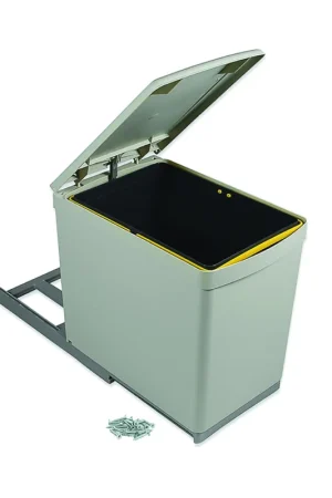 Prezzo Scontato PATTUMIERA ESTRAIBILE 16LT GRIGIA