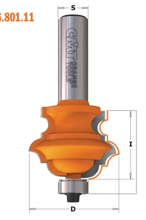 Spedizione Espresso FRESA MULTIPROFILO C/CUSCINETTO HW Z2 S=12 D=38.1X28 DX