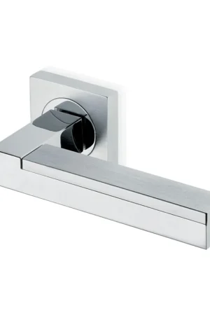 Maniglia Morphos MP5 bicolore cromo lucido-cromo satinato foro yale AMPZ0DS04700QQ1 Offerta Lampo