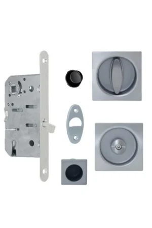 Ultimissimo Modello KIT SCORREVOLE QUADRATO WC KIT A OTTONE VERNICIATO PORTA 40