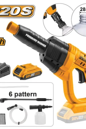 Spedito Oggi IDROPULITRICE AUTOADESCANTE BATTERIE 20V 1x2.0AH 24.8Bar + ACCESSORI