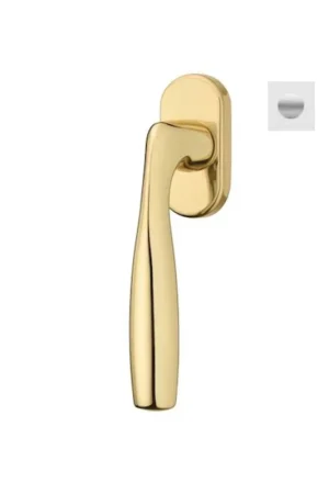 DK Philip - Cromo satinato - Rosetta Ovale Esclusivo