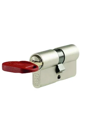 Ultime Pezzi CILINDRO PROJECT 132MM NORMALE 5+1 CHIAVI 46-10-76 NICHELATO OPACO