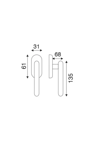 Direttamente Dal Produttore DK Alce ottone lucido FI211600011