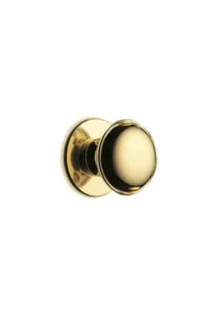 POMOLO LUNA LU30 D.70 BASE D.80 OTTONE SATINATO Quantità Limitata