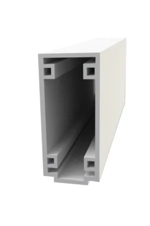 TRAVERSO INFERIORE NODO SMALL 20X45 IN PVC 3000MM Super Prezzo