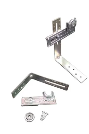 Kit supporto a squadra per fissaggio del palo per avvolgibile Occasione