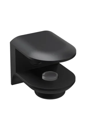 Quantità Limitata REGGIMENSOLA RM03 SPESSORE VETRO 6-11MM NERO OPACO