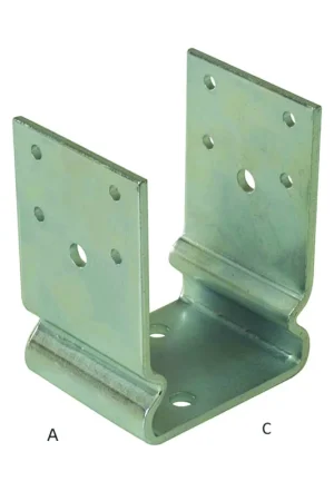 Compra Oggi Stesso STAFFA AD U NERVATA 80X130X90