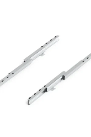 Economico GUIDA PER TAVOLO IN ALLUMINIO NON SINCRONIZZATA BLOCCO IN APERTURA E CHIUSURA CHIUSA=1860MM APERTA=3700MM