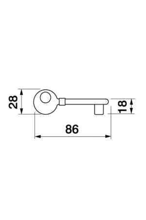 CHIAVE ART 64 OBR Prezzo Scontato