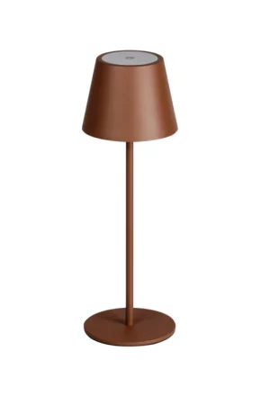 Occasione Imperdibile LAMPADA DA TAVOLO INITA IP54 3000K MARRONE 1.2W/max 165LM