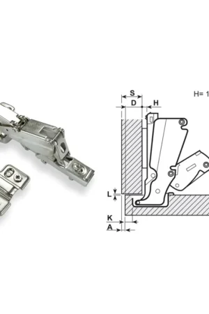 Super Prezzo Cerniera B.18 nichelata 01.4717016508