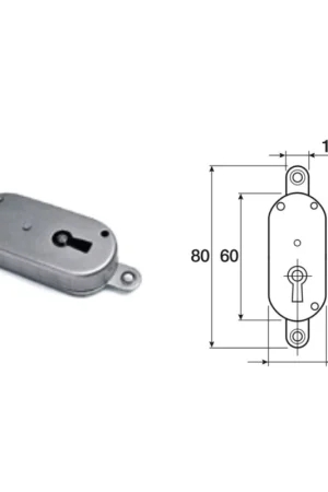 Compra Online Serratura a stringa destra in ferro 02.0333B00000