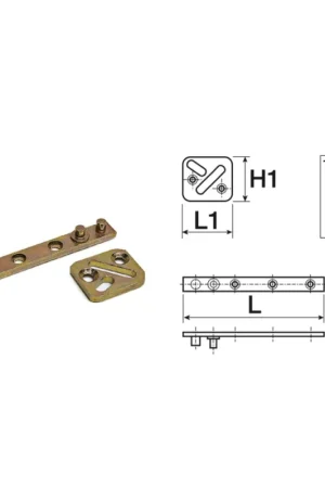 PERNO ECCENTRICO 65MM TROPICALIZZATO Professionale