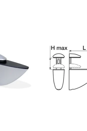 REGGIMENSOLA PELLICANO 105MM RAL9006 Prezzo Di Fabbrica