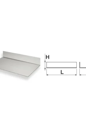 Popolare FONDO IN ALLUMINIO 1163X526X100