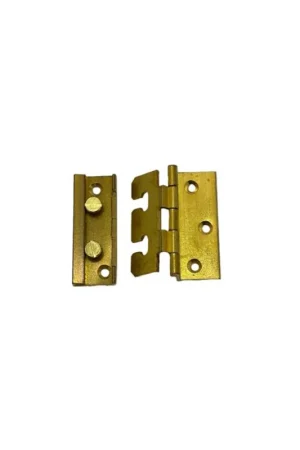 Pagamento Sicuro CERNIERA A LIBRO 50X40 IN OTTONE FRESATO ZANCATA COLLO 13 ORO