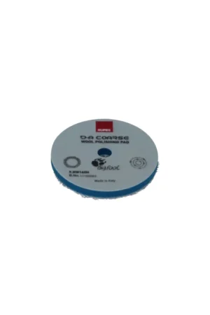 Ultime Pezzi Tampone di lucidatura in lana blu rigido coarse velcrato d.80 NW130H