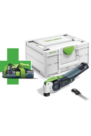 Vendita Finale Utensile multifunzione a batteria VECTURO OSC 18 E-Basic in systainer Festool - Promo batteria omaggio 4.0Ah