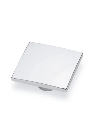 Più Venduto Pomolo Wave per mobile 80x80 cromo lucido