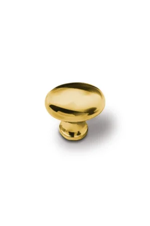 Pomolo per mobili Metal 31x20 in Oro lucido Affare