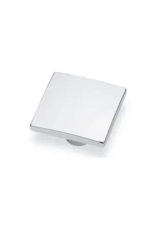 POMOLO QUADRATO ART.8102 FINITURA CROMO LUCIDO MISURE 50X50MM Prezzo Basso