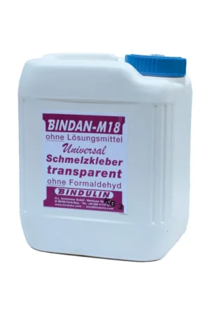 Colla termofondente per Bordatrice trasparente Bindan M18 tanica da 3Kg Ultima Occasione