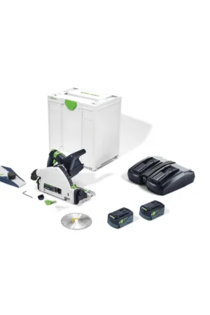 Sega ad Affondamento a batteria 18v TSC 55 2x 5.0Ah Kebi-Plus XL Festool Solo Oggi