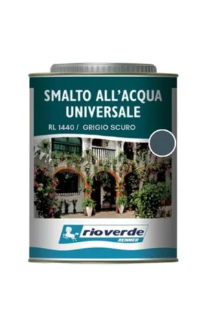 Smalto allA cqua Opaco RAL 1440 Grigio Scuro  750 ml Di Tendenza