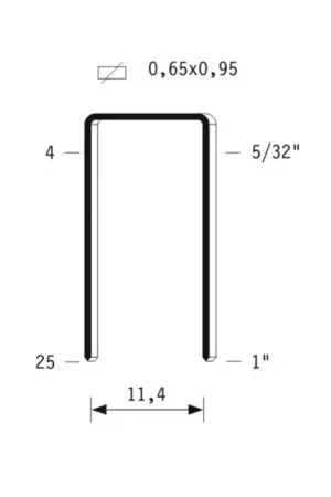Spedizione Espresso Graffe 80/12mm CF. 10000 pezzi Omer