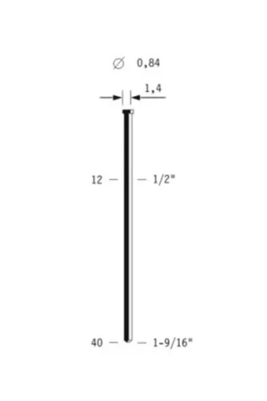 Bestseller Micro Groppini 25mm Brads M (21GA) CF. 18000 pezzi Omer