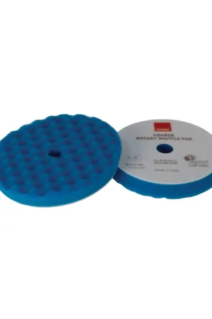 Esclusivo Tampone di lucidatura Waffle D.90 Blu ondulato Rupes