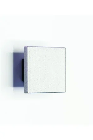 Pomolo per mobili quadro int. 15 Cromo satinato Prezzo Scontato