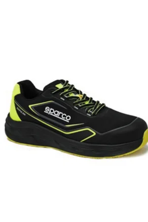 Scarpa antinfortunistica Sparco Impulse Luton gialla e nera TG44 Offerta