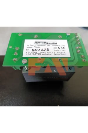 Vendita Finale Alimentatore CHIAROSCURO CSUP  230V AC / 13.5V DC  per automazioni SWING/SLIDE