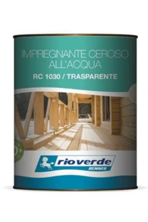 Impregnante ceroso alla cqua colore MoganoLatta 5 kg Solo Oggi