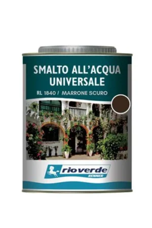 Smalto all'acqua opaco finitura marrone scuro 750ML Compra Online