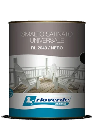 Smalto all'acqua opaco nero 750ML Prezzo Scontato