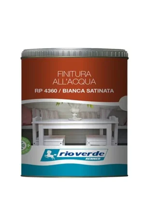 Fondo finitura all'acqua bianco satinato 750ML Compra Oggi Stesso