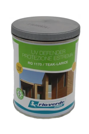 Finitura all'acqua con alta resistenza agli UV. colore Teak-larice 750ML Spedizione Espresso